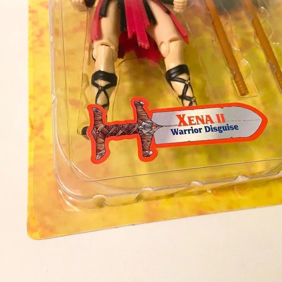 Vintaga 1996 Hercules Legendary Journeys Xena II Warrior Disguise Action Figure - Picture 5 of 16